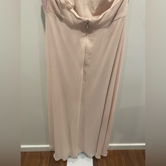 After Six High Neck Halter Backless Maxi‎ Dress Size 16 - Picture 9 of 11